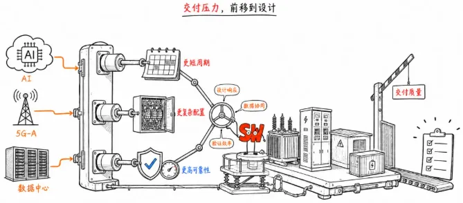 算力网络时代供配电设备研发：SOLIDWORKS实现三维设计‑仿真‑标准化‑参数化完整链路