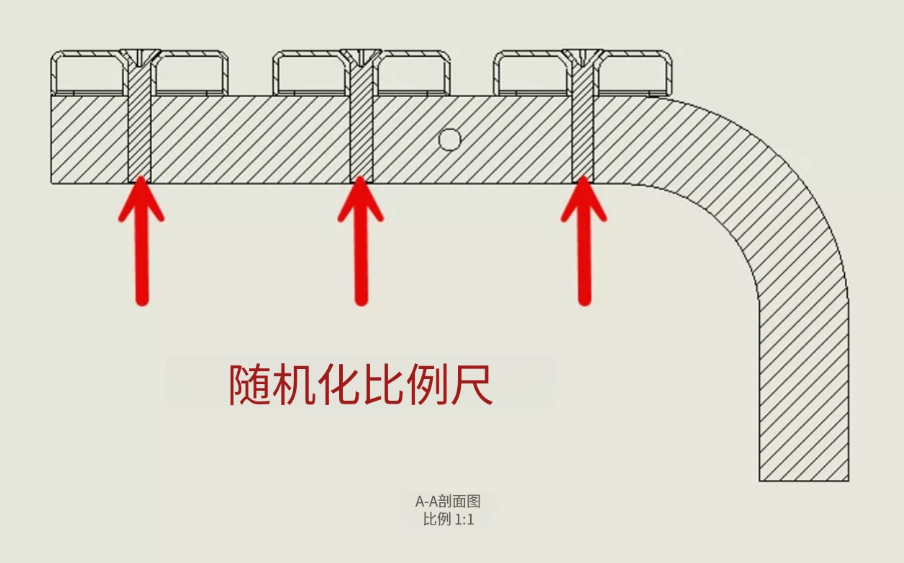 随机化比例选项