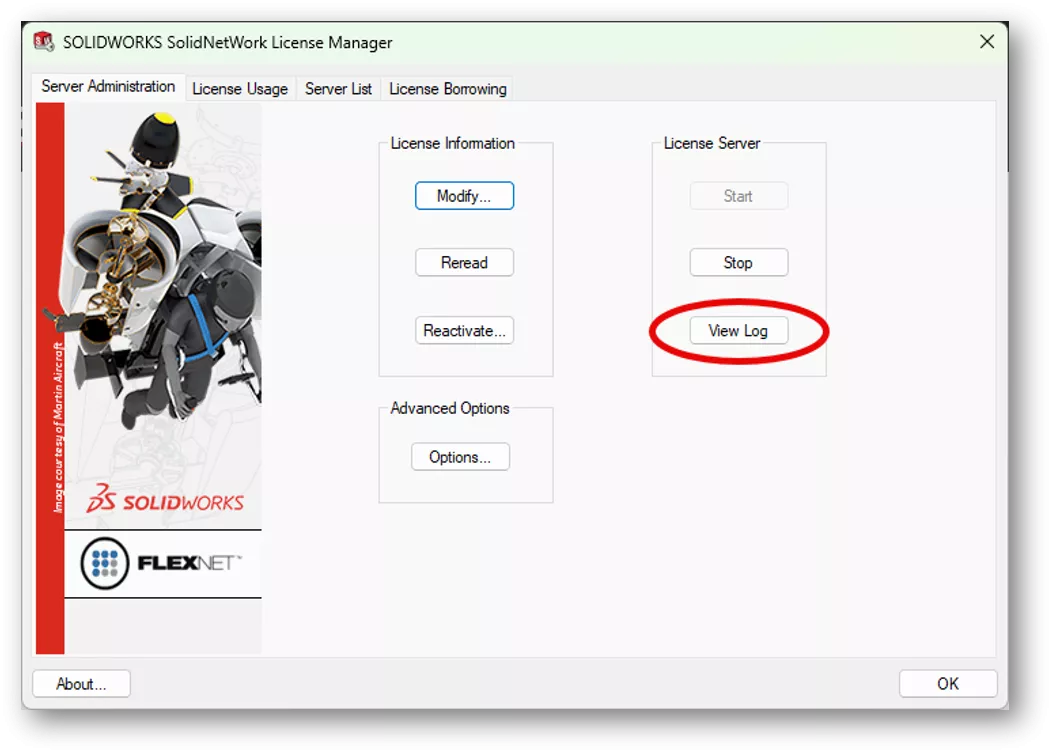 SOLIDWORKS SolidNetWork许可使用情况跟踪