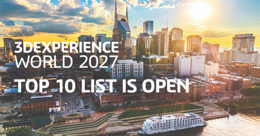 十大愿望清单 ——3DEXPERIENCE World 2027现已开放创意提交与讨论 十大愿望清单 ——3DEXPERIENCE World 2027现已开放创意提交与讨论