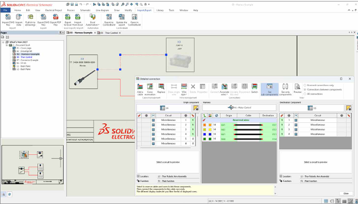 SOLIDWORKS 2027为电线、电缆和线束生成单个零件 