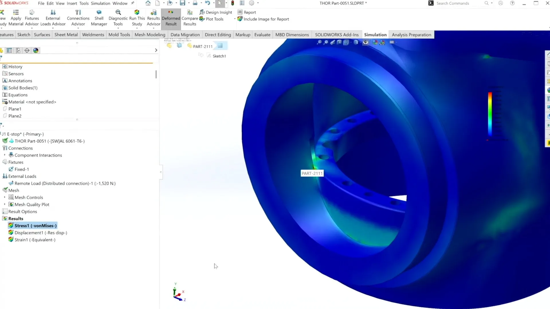 Standard Bots 在开发期间使用 SOLIDWORKS Simulation 进行热检查 Standard Bots 在开发期间使用 SOLIDWORKS Simulation 进行热检查