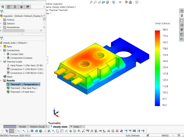 如何基于传热场景选择 SOLIDWORKS 热求解器