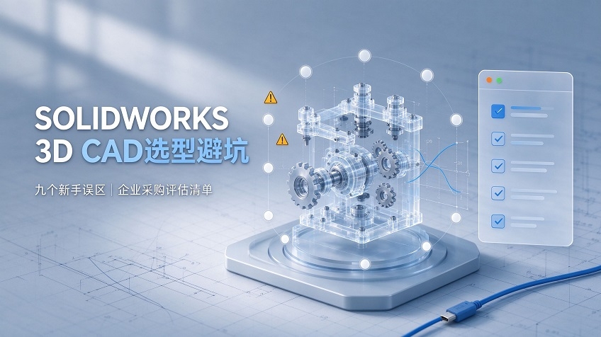 选购SOLIDWORKS 3D CAD软件需要避开的9个新手