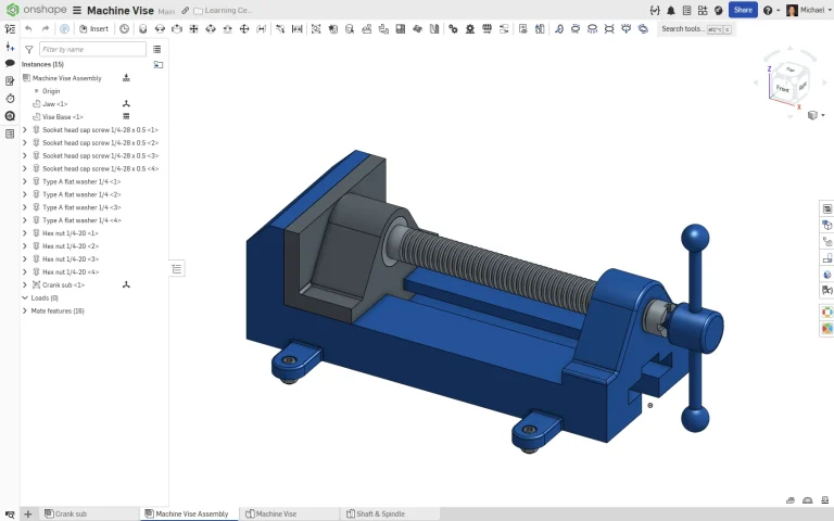 Onshape CAD 建模环境