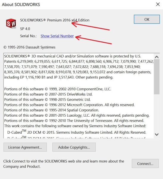 查看 SOLIDWORKS PDM 版本与序列号 查看 SOLIDWORKS PDM 版本与序列号